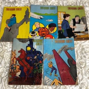 53 pc Treasure Chest Comics Collections